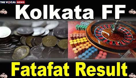 Kolkata FF Fatafat Result today August 27, check .